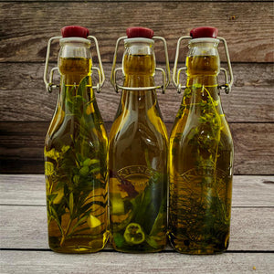 Botella Kilner Tapa Roja Cierre Clip 0.55Lt
