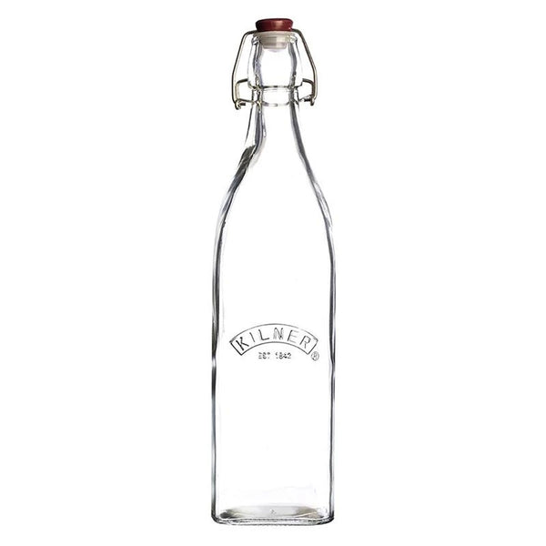 Botella Kilner Tapa Roja Cierre Clip 1Lt