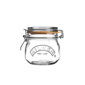 Frasco Kilner Redondo Cierre Clip 0.5Lt