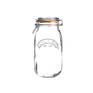Frasco Kilner Redondo Cierre Clip 1.5Lt