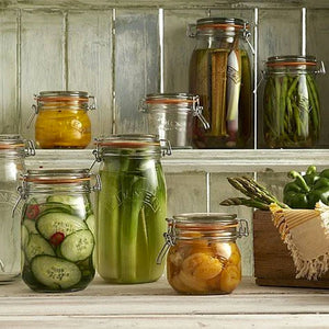 Frasco Kilner Redondo Cierre Clip 0.35Lt