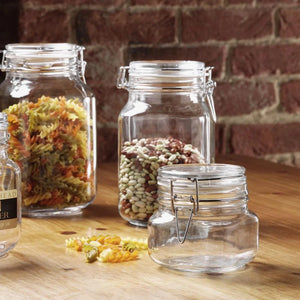 Frasco Kilner Cuadrado Cierre Clip 1.5Lt