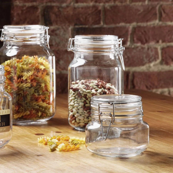 Frasco Kilner Cuadrado Cierre Clip 1.5Lt