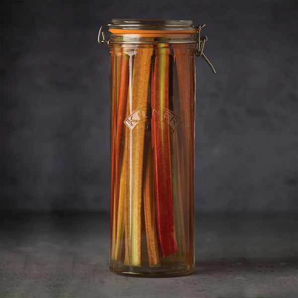 Frasco Kilner Faceteado Cierre Clip 2.2Lt
