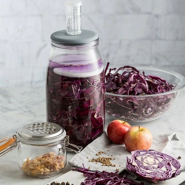 Set Fermentación Kilner Válvula de Aire