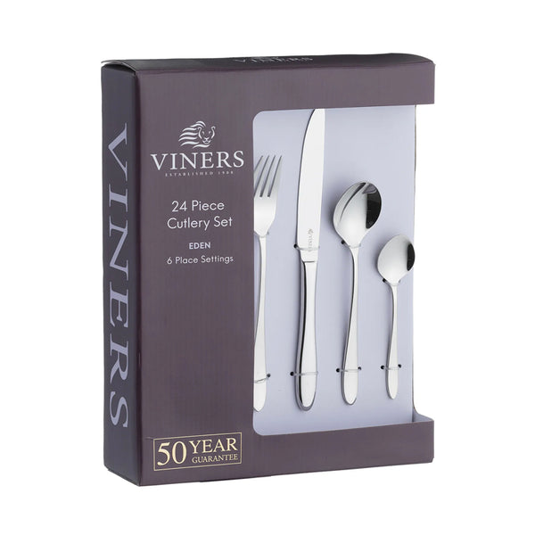Set Cubiertos Eden 24 Pzas