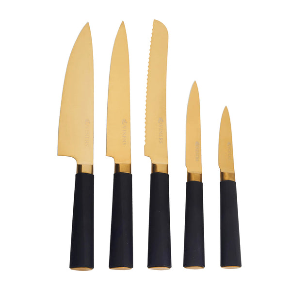 Set 6 Pzas Titan Gold Bloque Magnético