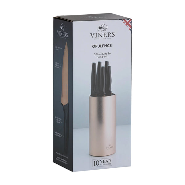 Set 5 Pzas Opulence Rose Gold Bloque