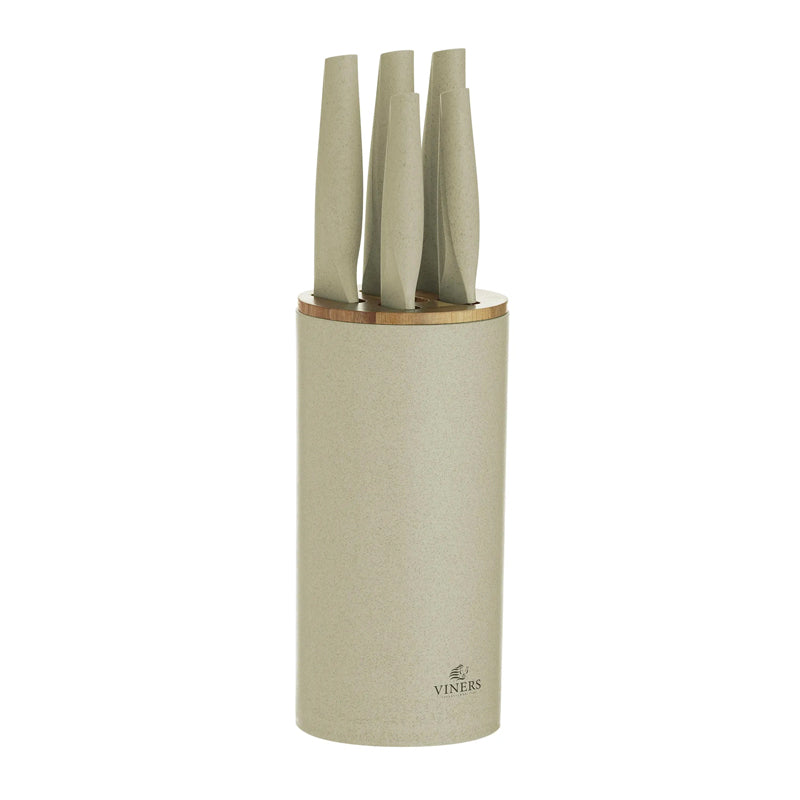 Set 6 Pzas Organic Crema Bloque