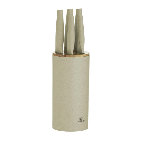Set 6 Pzas Organic Crema Bloque