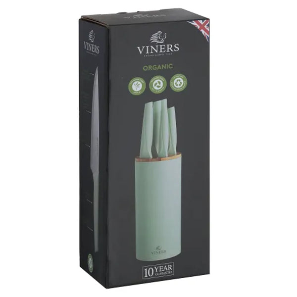 Set 6 Pzas  Organic Menta Bloque