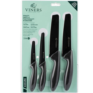 Set 4 Cuchillos Assure