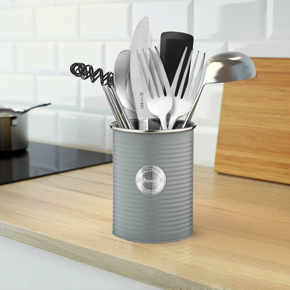 Contenedor de Utensilios Gris
