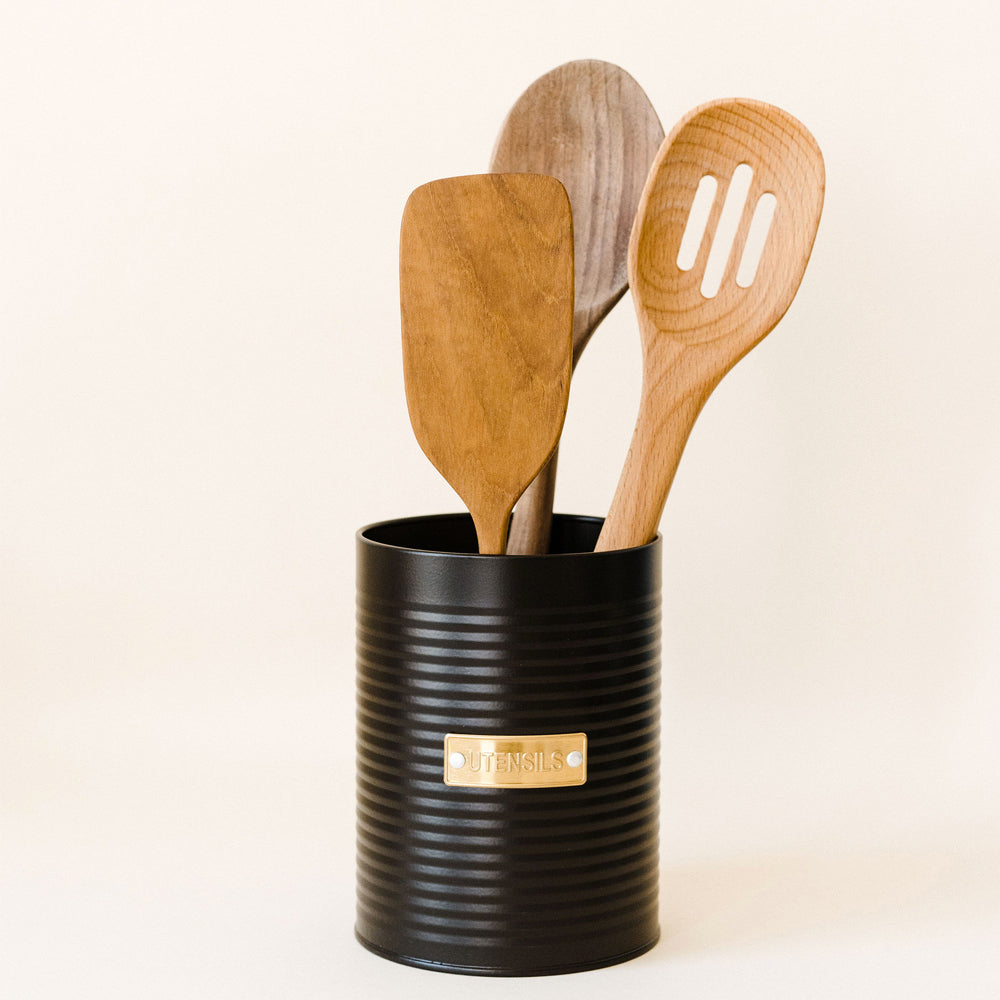 Contenedor Utensilios Negro