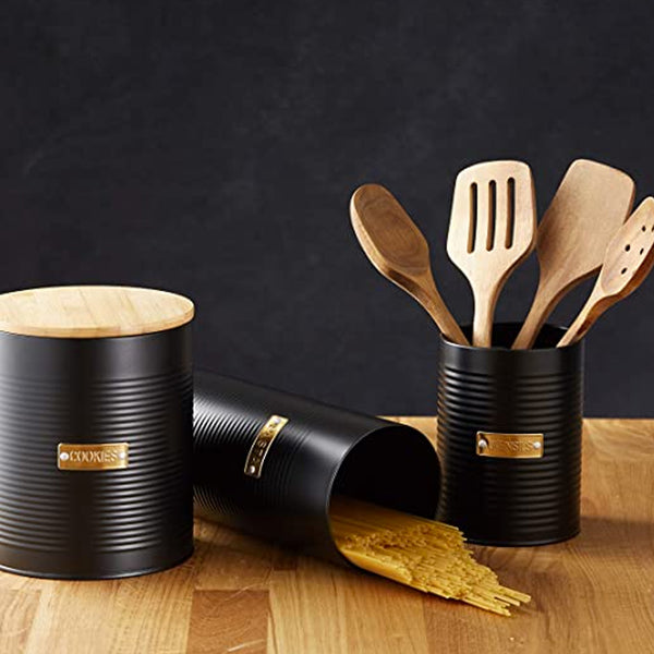 Contenedor Utensilios Negro