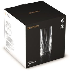 Set 4 Vasos ShuFa Longdrink