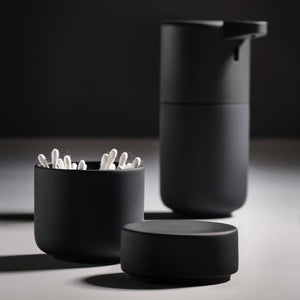 Contenedor Baño UME con Tapa Negro
