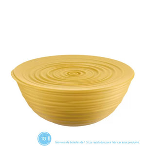 Bowl 'Tierra' con Tapa Mostaza 3 Lts