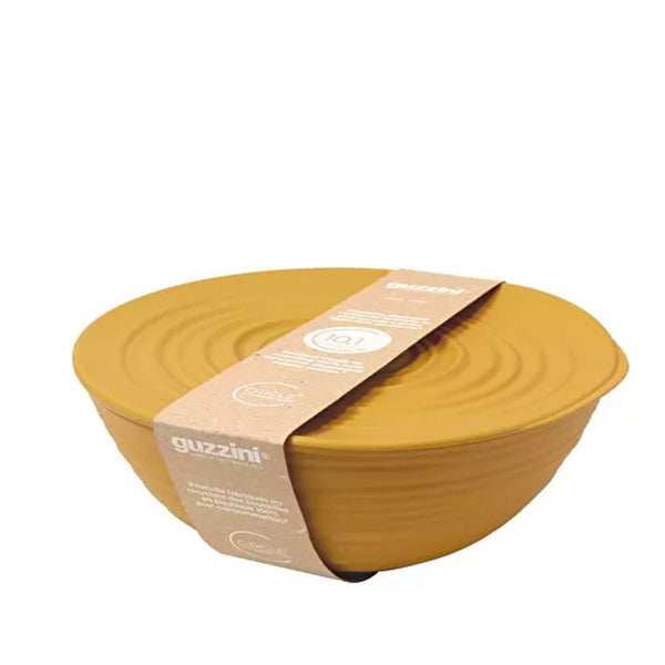 Bowl 'Tierra' con Tapa Mostaza 3 Lts