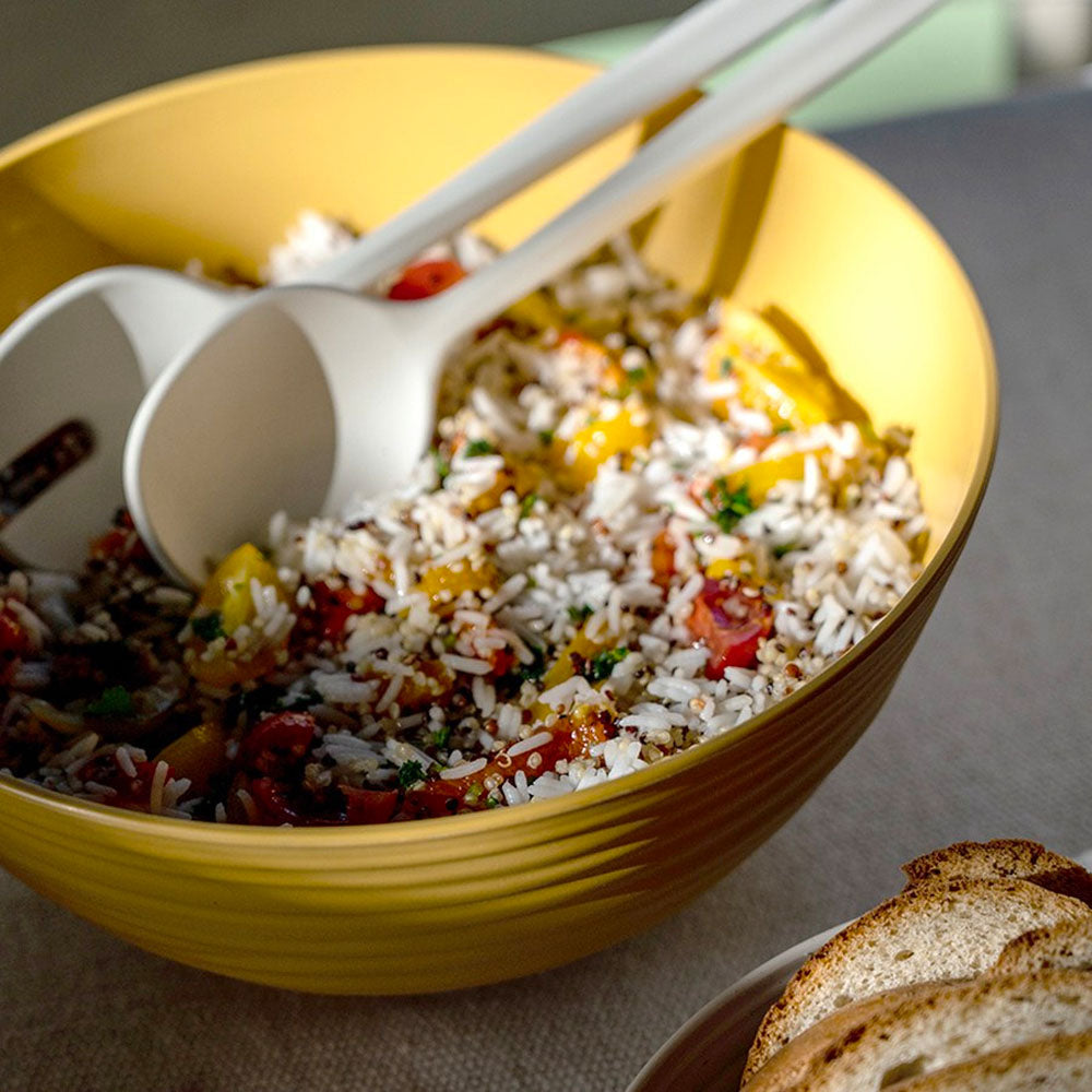 Bowl 'Tierra' con Tapa Mostaza 3 Lts