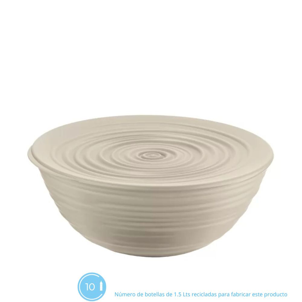 Bowl 'Tierra' con Tapa Arena 3 Lts