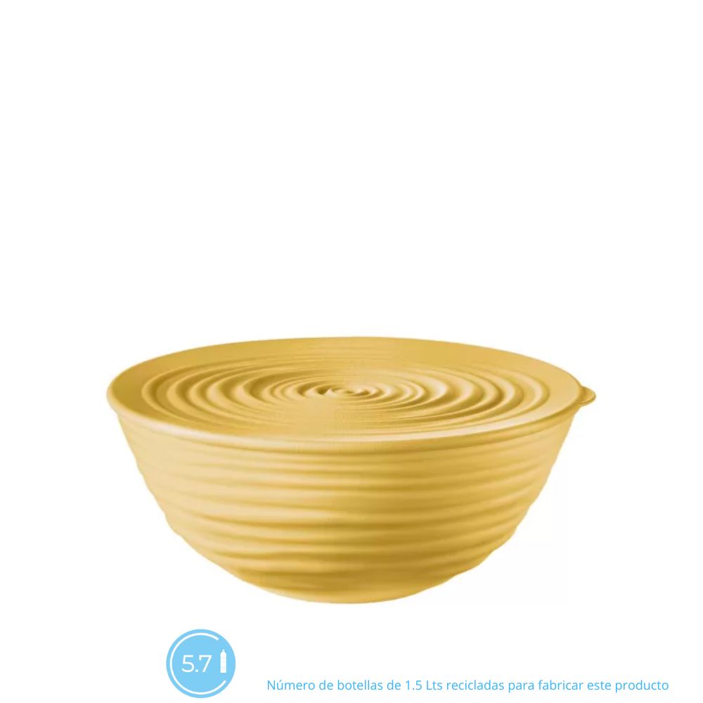 Bowl 'Tierra' con Tapa Mostaza 1 Lt