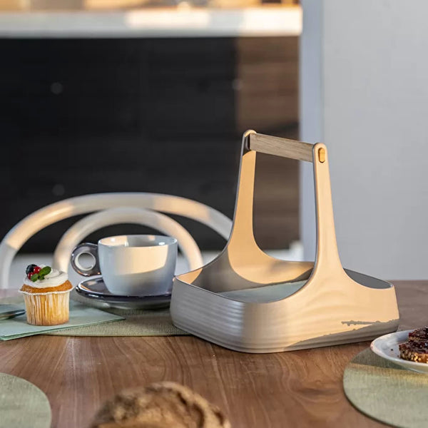 Contenedor Caddy 'Tierra'  Color Blanco