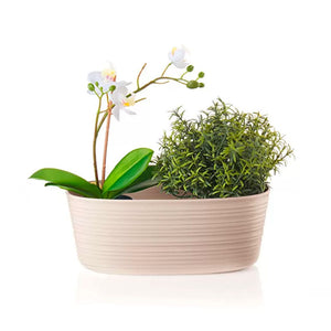 Macetero 'Tierra' Multi Plant Blanco