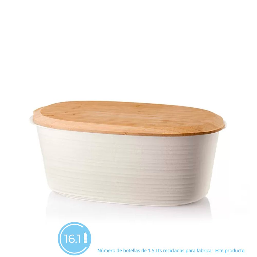 Panera 'Tierra' Tapa Bamboo Blanco 3 Lts