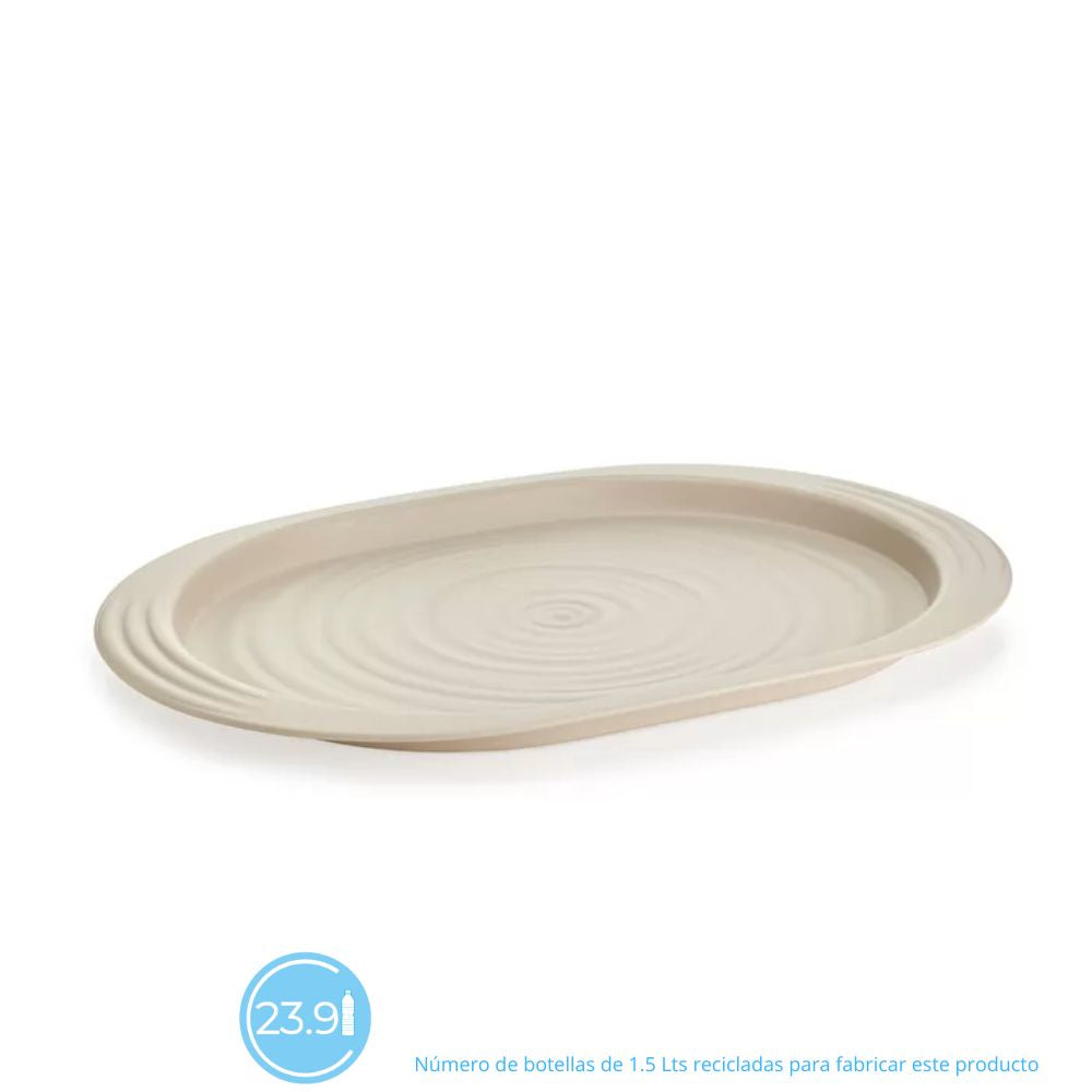 Bandeja 'Tierra' Color Arena 48cms