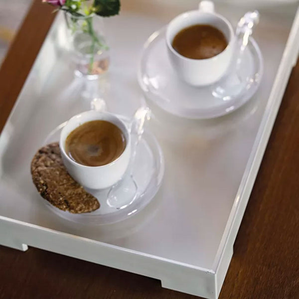 Bandeja Icons Blanco 32cms
