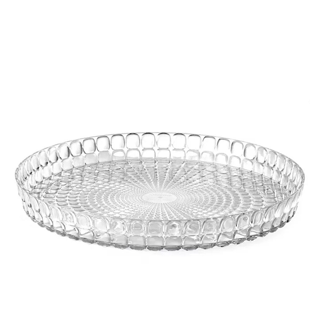 Bandeja Tiffany Transparente 36cms