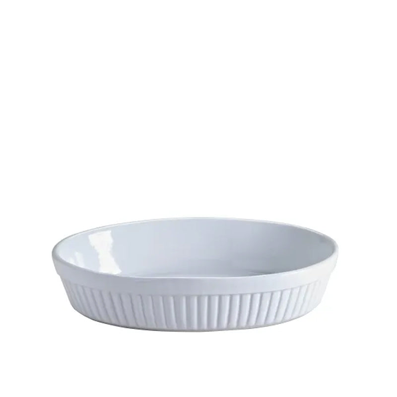 Fuente Classic Collection Ovalada Blanco 28 cms