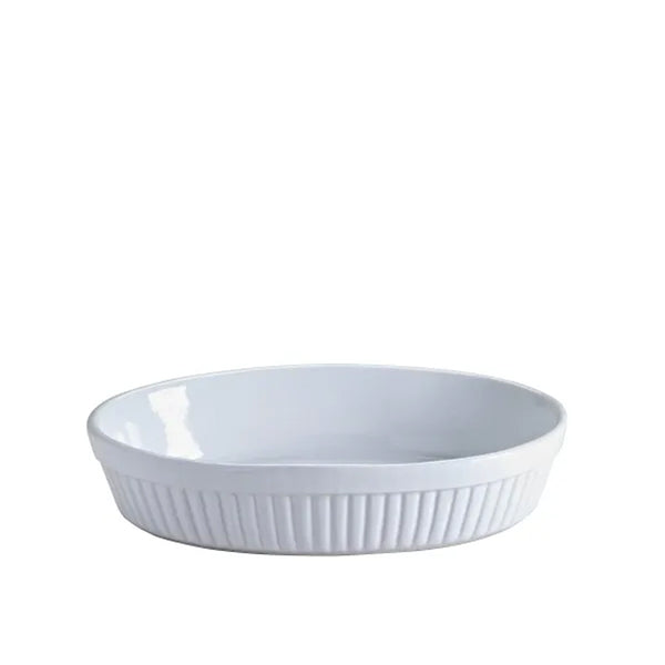 Fuente Classic Collection Ovalada Blanco 28 cms