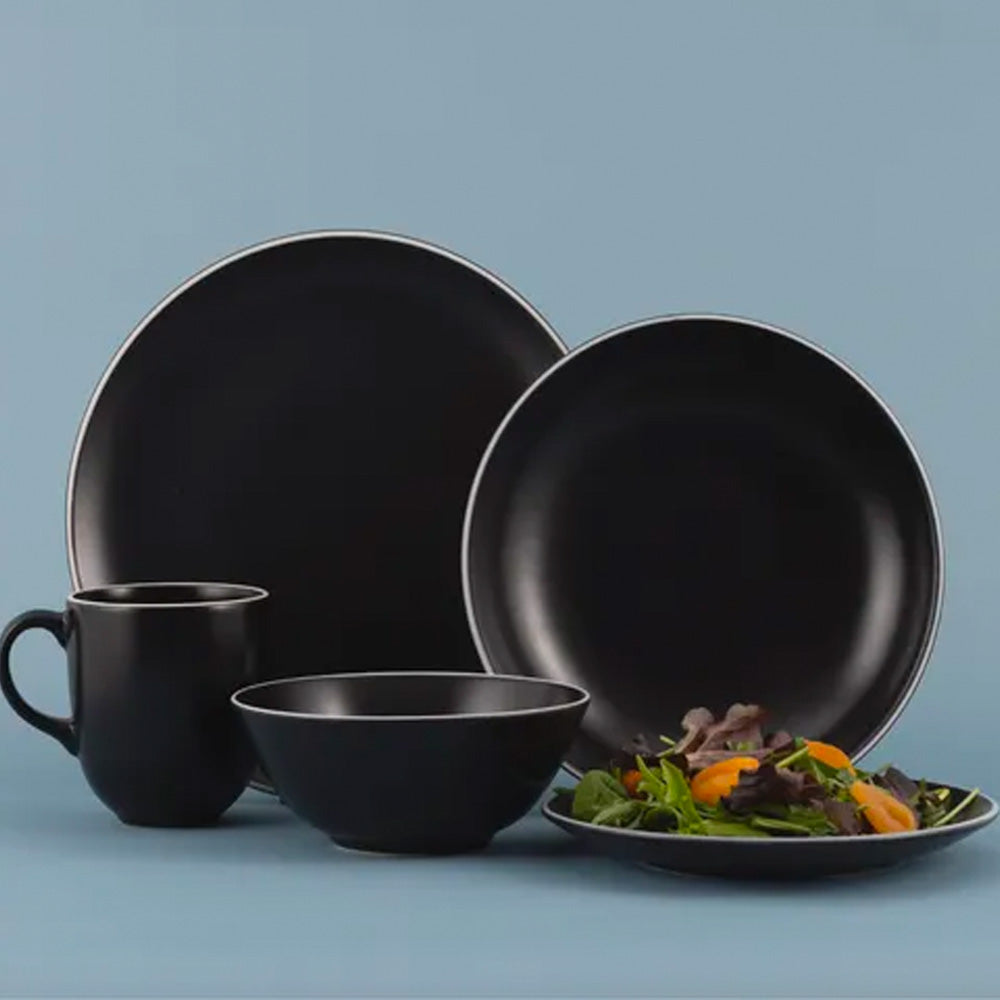 Plato Ensalada Classic Collection Negro 21cms
