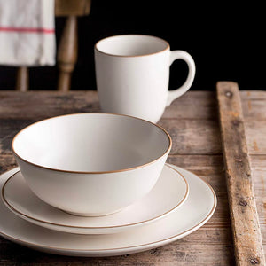 Plato Pasta Classic Collection Crema 23 cms