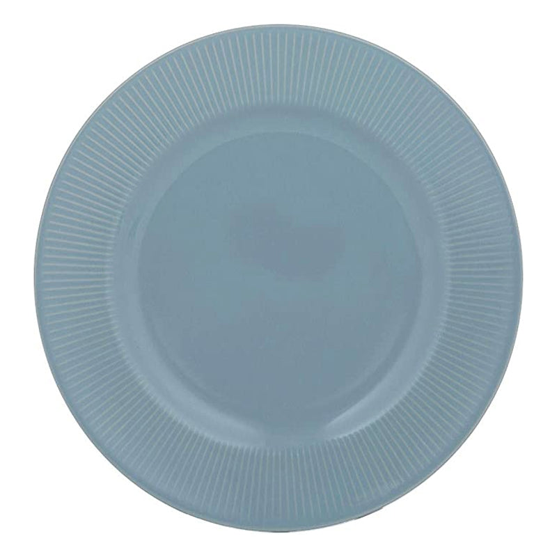 Plato Linear Base Azul Pastel 27cms