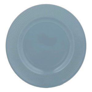 Plato Linear Base Azul Pastel 27cms