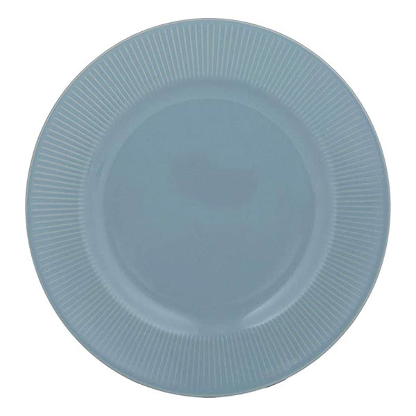 Plato Linear Base Azul Pastel 27cms