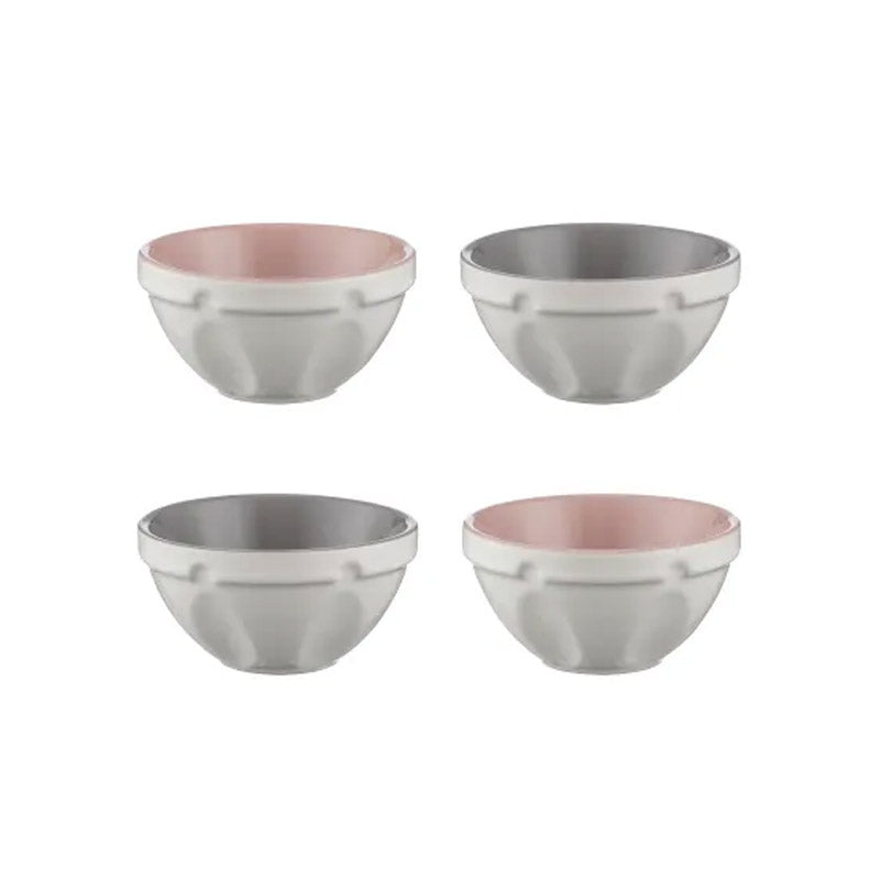 Set 4 Mini Prep Bowls Inclinables 10cms