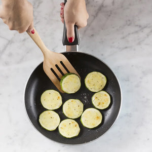 Cuchara Madera con Pinza para Rejilla Horno