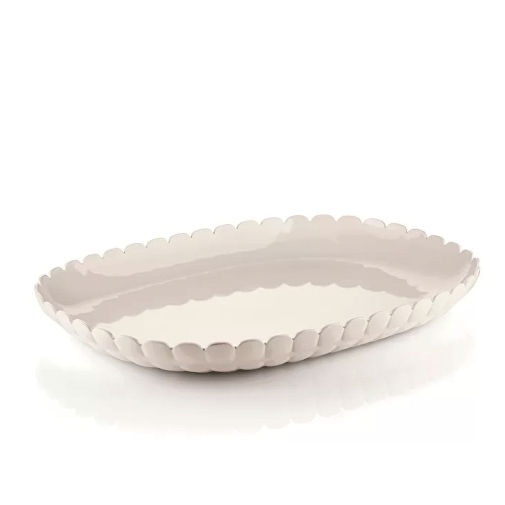 Bandeja Tiffany Blanco 45cms