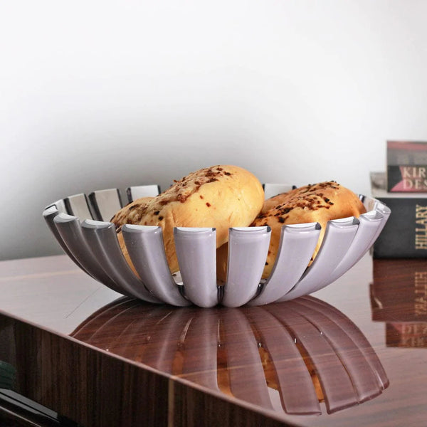 Centro Mesa Grace Gris Cielo 38cms