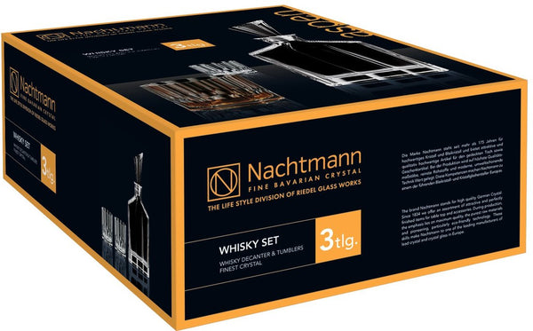 Set Botella Whisky 0,75 Lt y 2 Vasos Aspen