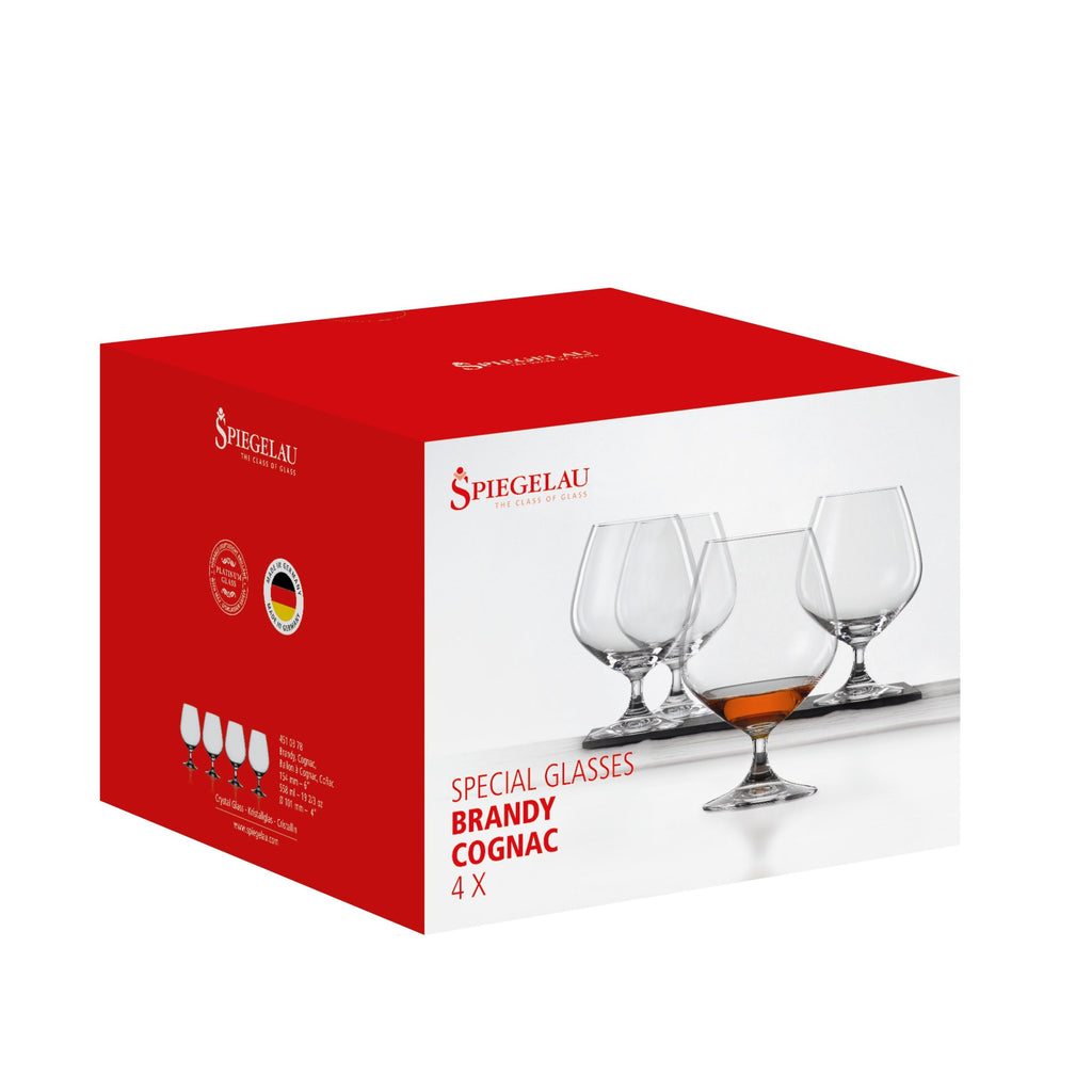 Set 4 Vasos Cognac Special