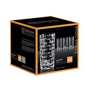 Set 4 Vasos Bossa Nova Longdrink