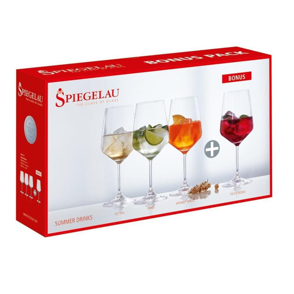 Set 4 Copas Aperol Summer Drinks