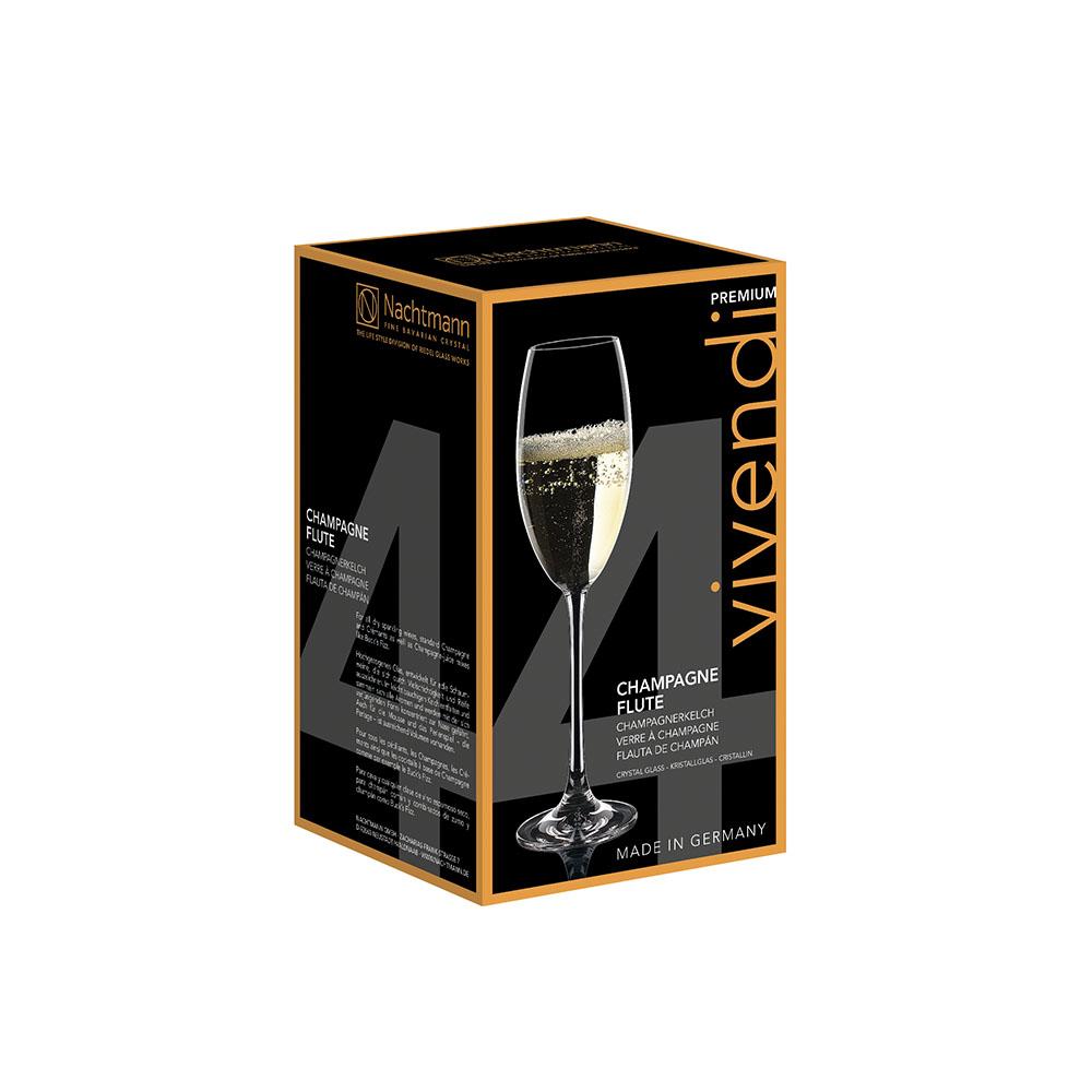 Set 4 Copas Vivendi Champagne