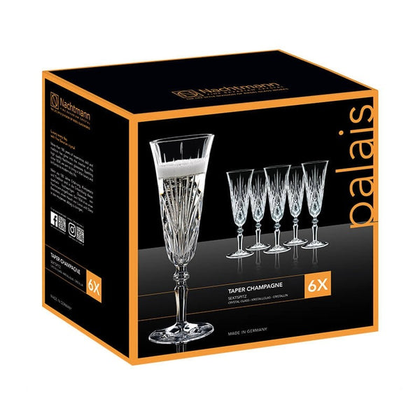 Set 6 copas Champagne Palais