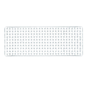 Plato Rectangular Bossa Nova 42cms